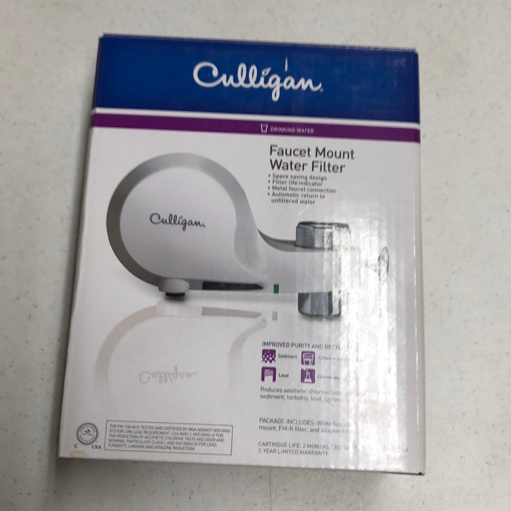 Culligan Faucet Mount Water Filter